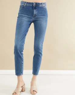 Femme Acquaverde Jeans^Jean droit Arizona bleu