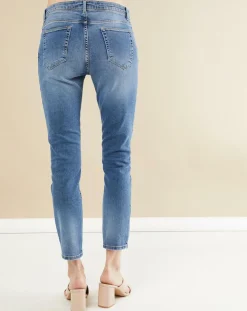 Femme Acquaverde Jeans^Jean droit Arizona bleu