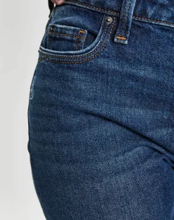 Jean droit bleu foncé-Esprit Clearance