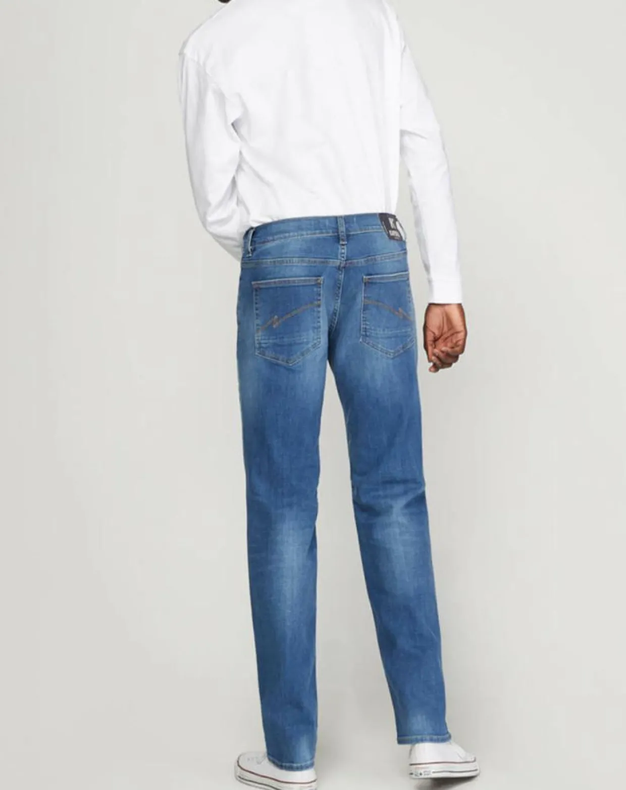 Homme Kaporal 5 Jeans^Jean Droit Datte délavé bleu