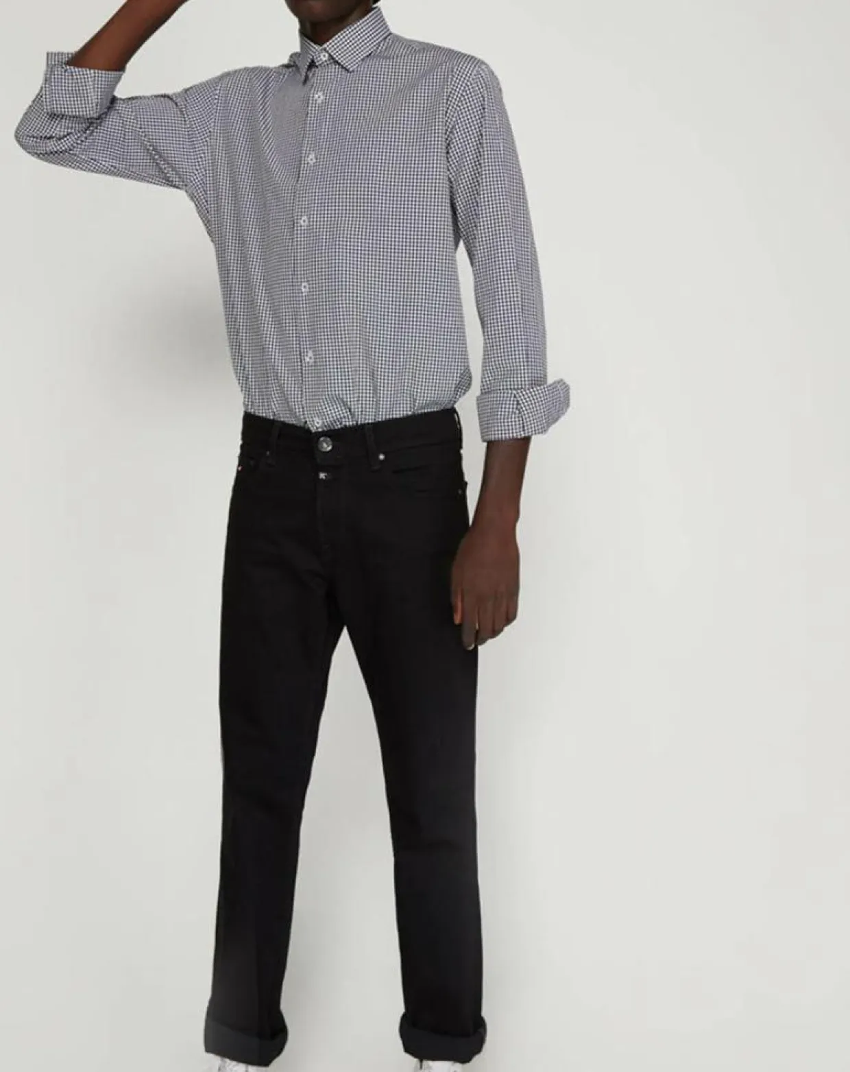 Homme Kaporal 5 Jeans^Jean Droit Datte noir