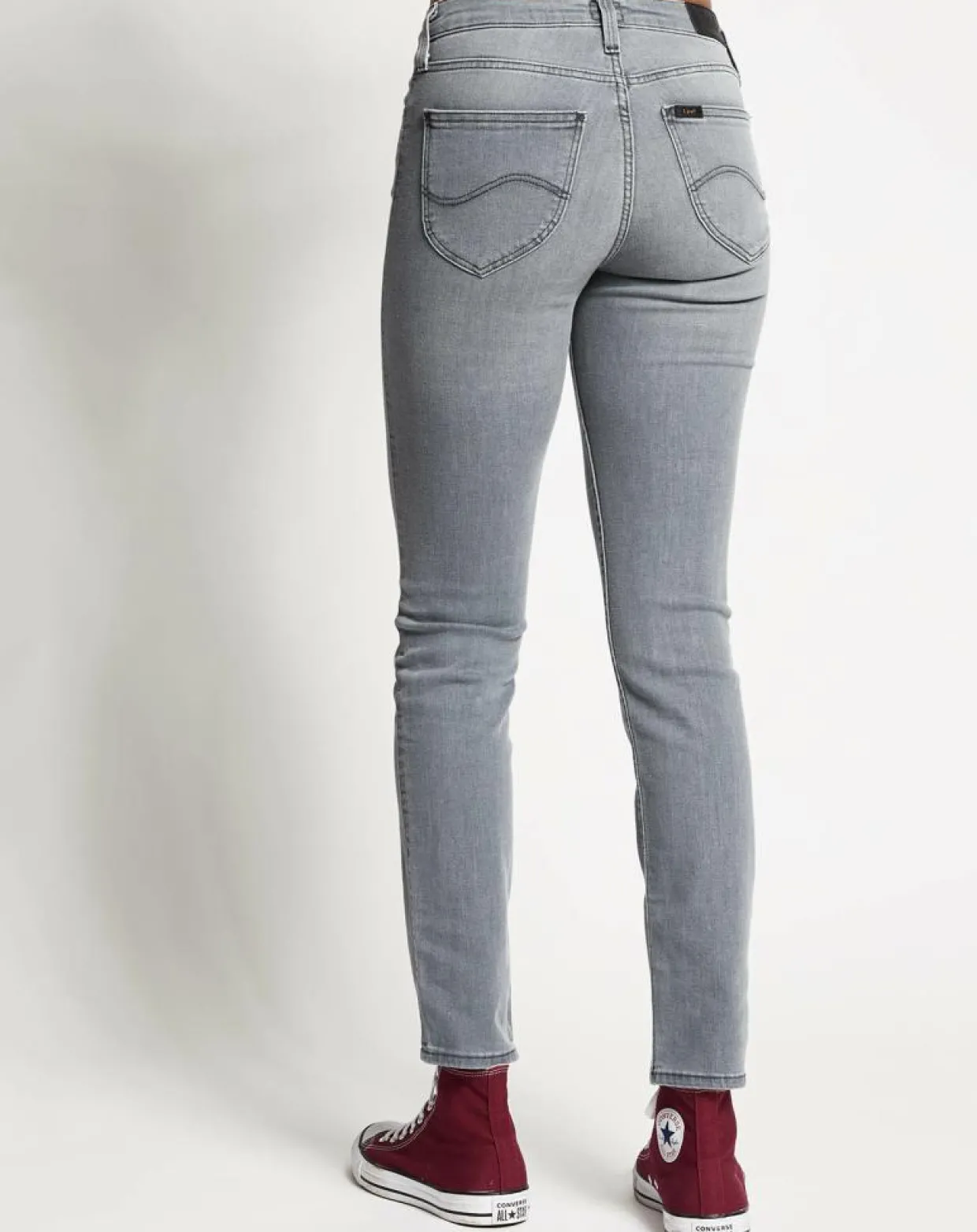 Jean droit Elly Hr gris-Lee Sale