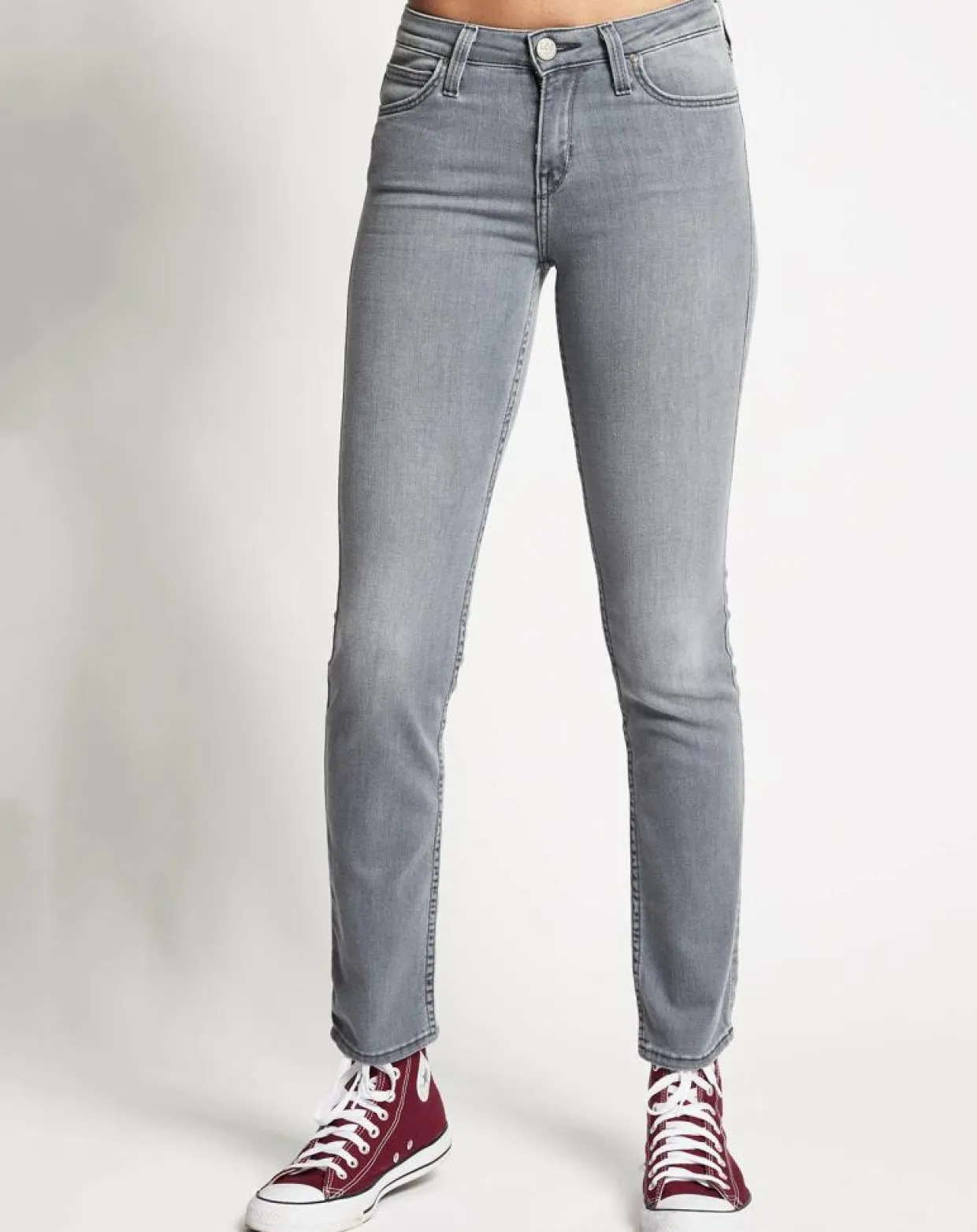 Jean droit Elly Hr gris-Lee Sale