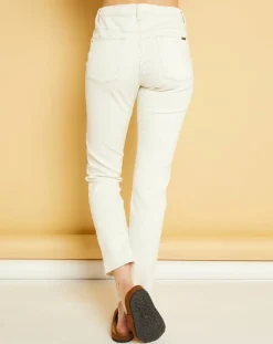 Jean droit Gisele sable blanc-Acquaverde Discount