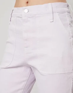 Jean Droit Leg Crop rose pâle-J.Crew