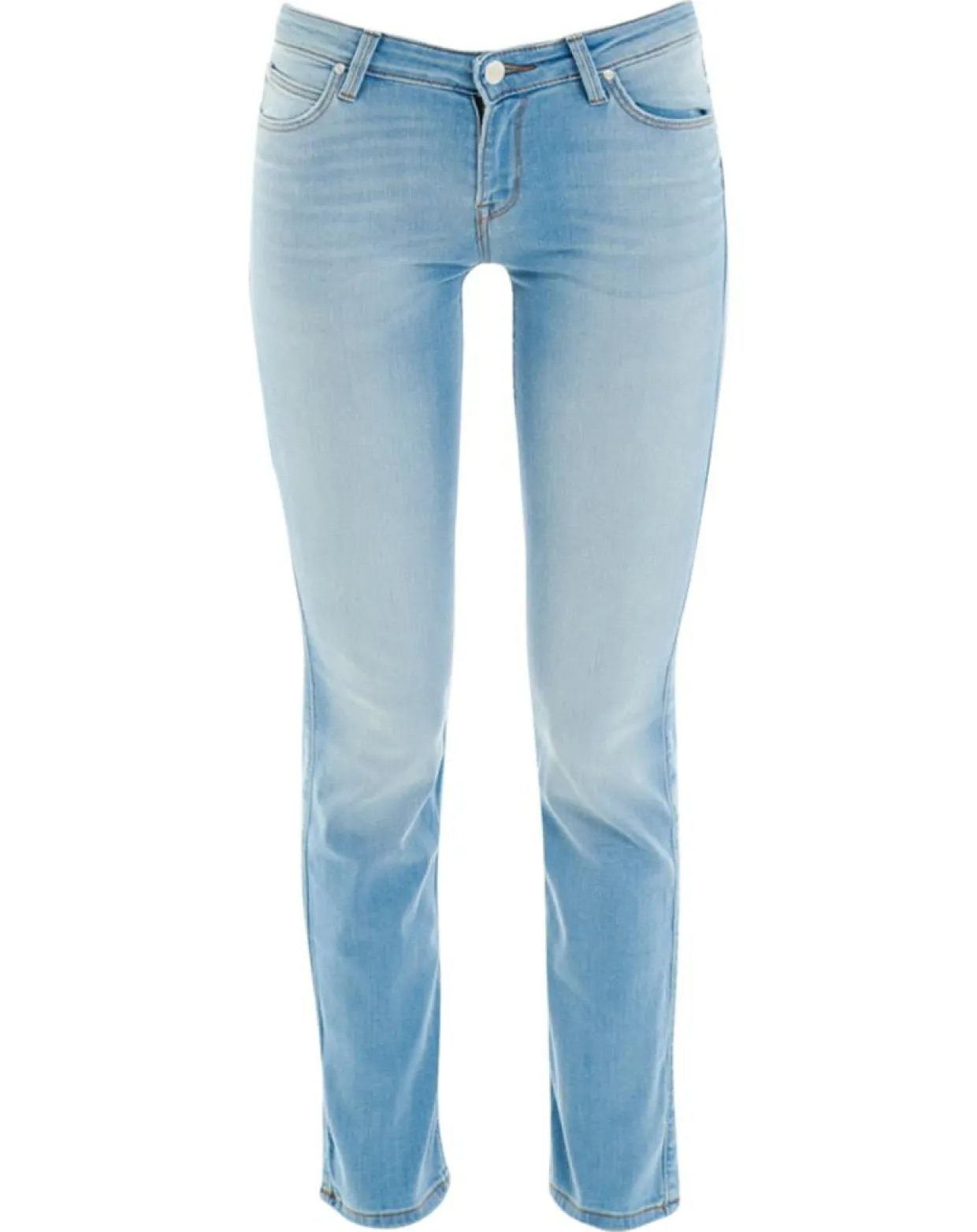 Femme Lee Jeans^Jean Droit Marion Th bleu clair