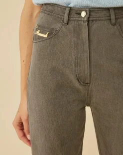 Femme Manoush Jeans^Jean Droit noir