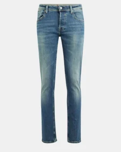 Homme Teddy Smith Jeans^Jean droit Worn Comfor bleu