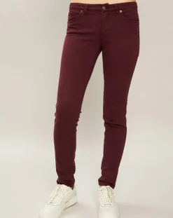 Jean Droit zip violet-Karl Lagerfeld