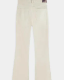Jean en Coton Bio mélangé Flare The Kick Cropped écru-Scotch & Soda