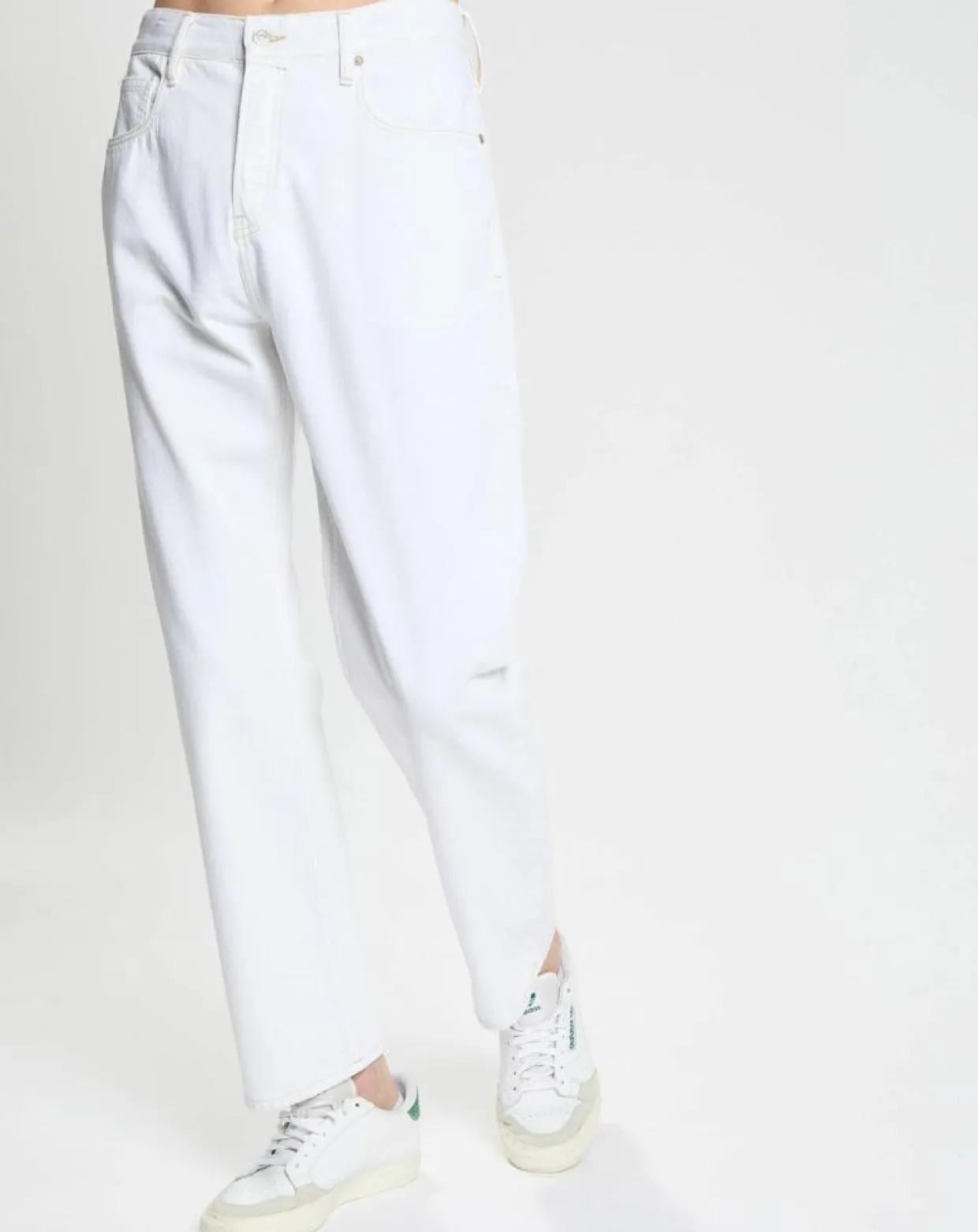Jean en Coton Bio mélangé Regular Fit blanc-Scotch & Soda Sale