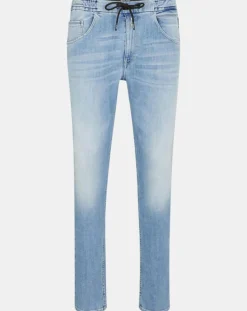Jean en Coton Bio 573 Bio Milano bleu clair-Replay Best
