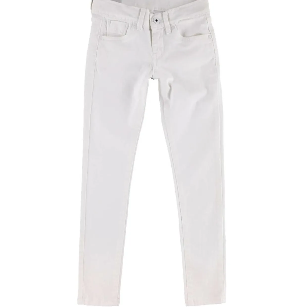 Enfant Pepe Jeans Fille^Jean en Toile de coton extensible Pixlette skinny blanc