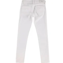 Enfant Pepe Jeans Fille^Jean en Toile de coton extensible Pixlette skinny blanc