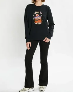 Femme Scotch & Soda Jeans^Jean Flare en Coton Bio mélangé noir