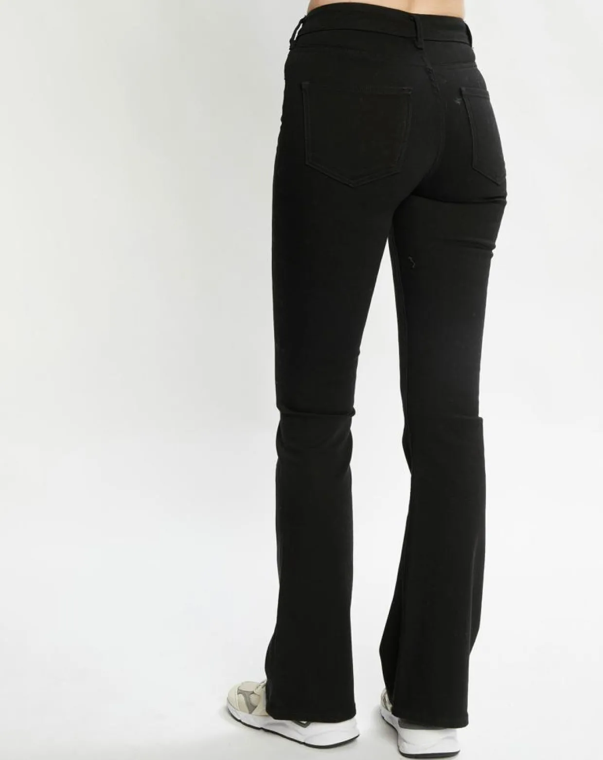 Femme Scotch & Soda Jeans^Jean Flare en Coton Bio mélangé noir