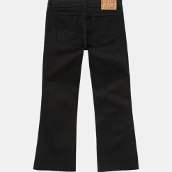 Enfant Pepe Jeans Fille^Jean Flare en Toile de coton 7/8 noir