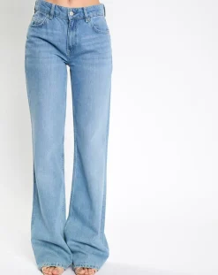 Jean flare léger bleu clair-Esprit Outlet
