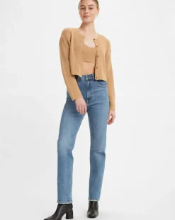 Jean high slim straight 70's bleu-Levi's® Hot
