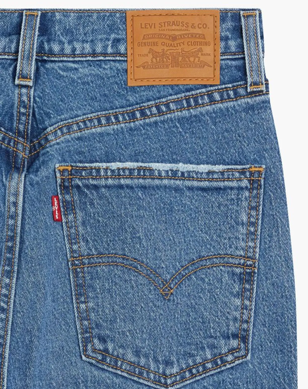 Jean high slim straight 70's bleu-Levi's® Hot