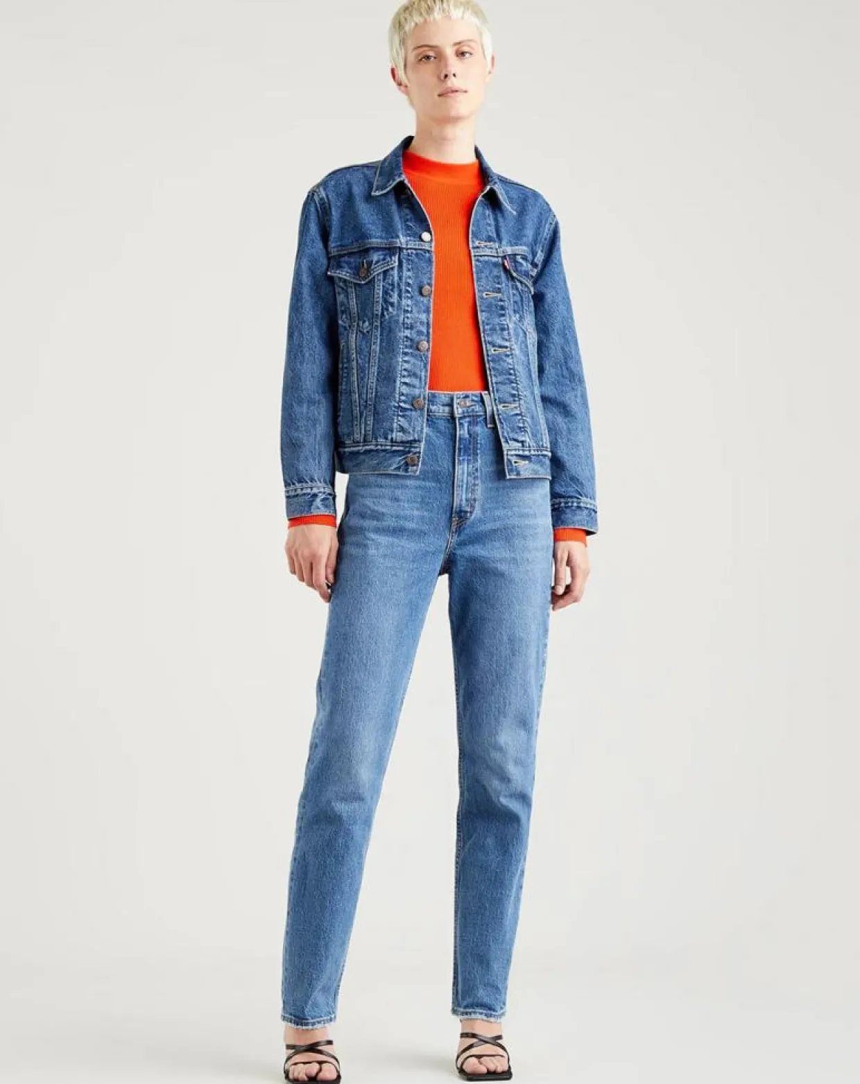 Jean high slim straight 70's bleu-Levi's® Hot