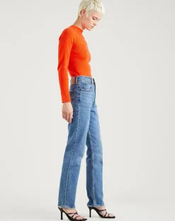 Jean high slim straight 70's bleu-Levi's® Hot