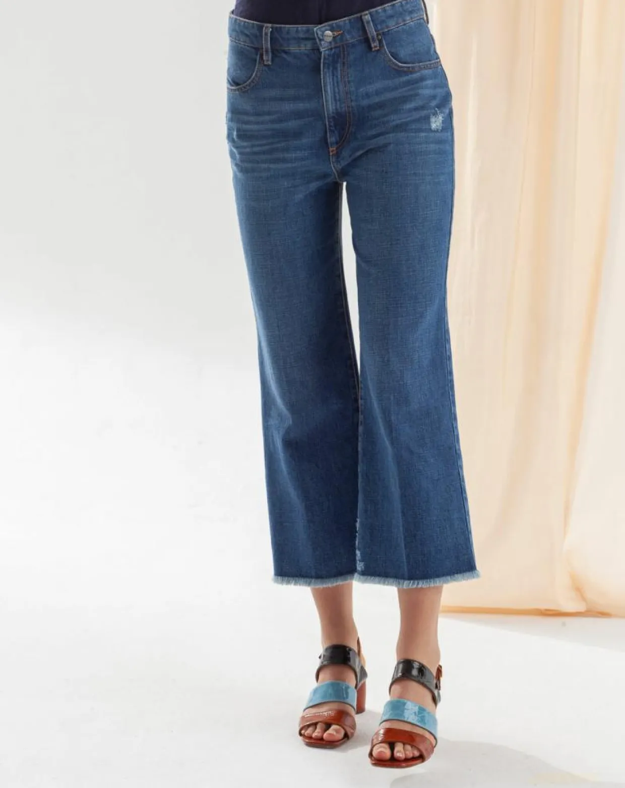 Femme Chloé Stora Jeans^Jean Juan vintage bleu