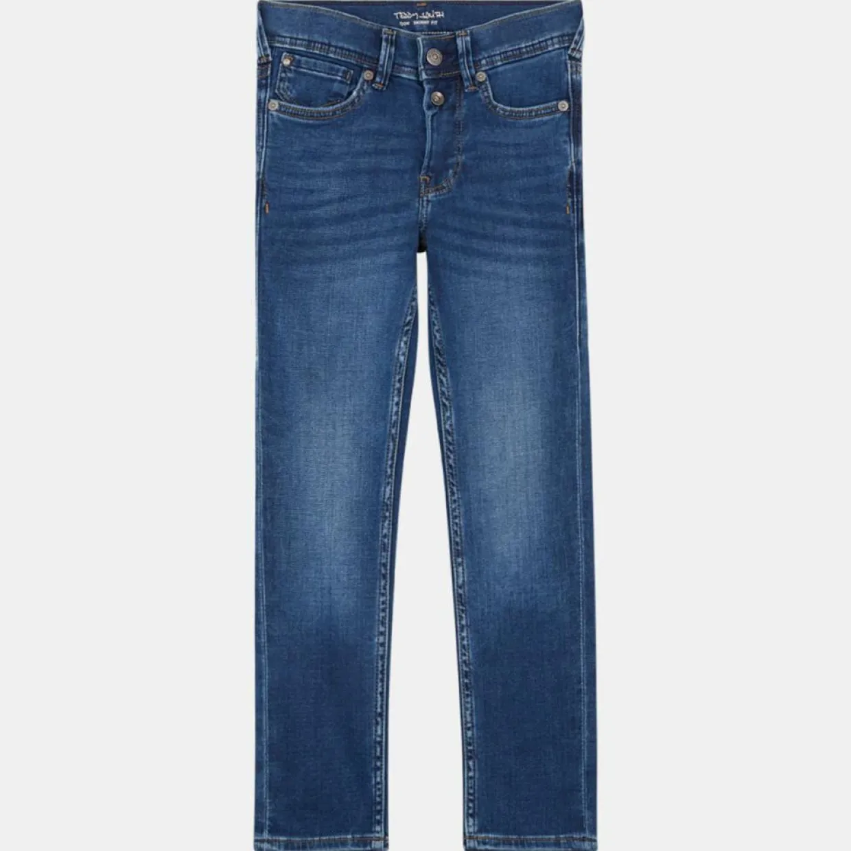 Enfant Teddy Smith Fille^Jean kurt en Toile de coton skinny bleu