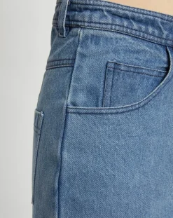 Jean Large Amerinjean bleu-Manoush Sale
