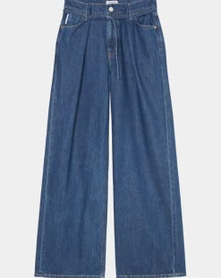 Femme Marc O'Polo Jeans^Jean large bleu foncé