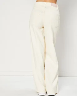 Femme Esprit Jeans^Jean large Wide en Coton mélangé collection EDC by écru