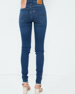 Jean Mile High Super Skinny bleu foncé-Levi's® Hot