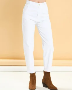 Femme Acquaverde Jeans^Jean Moore blanc