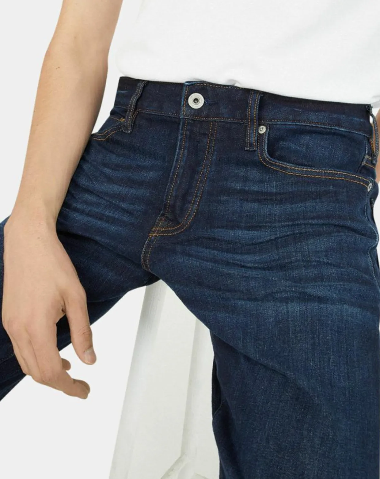 Homme Scotch & Soda Jeans^Jean Ralston - Beaten Back bleu marine