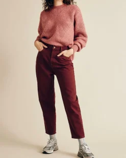 Femme Chloé Stora Jeans^Jean Ravi bordeaux