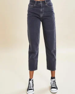 Femme Chloé Stora Jeans^Jean Ravi noir délavé