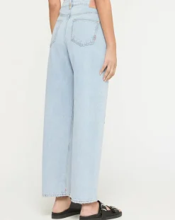 Femme Scotch & Soda Jeans^Jean Regular Fit Abrasion bleu clair