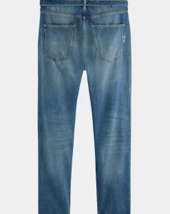 Jean Regular Fit Spin Chino bleu moyen-Scotch & Soda New