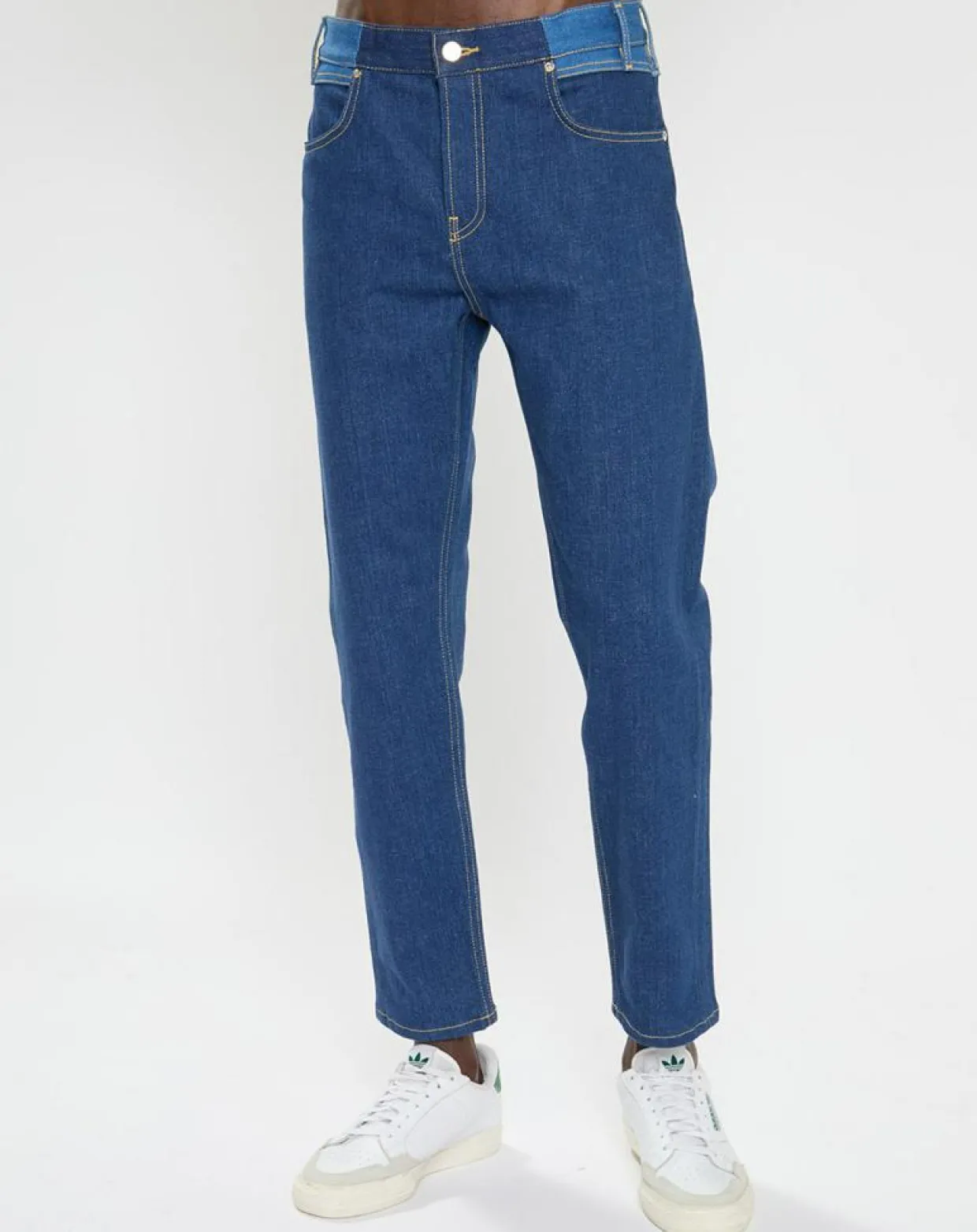 Homme Scotch & Soda Jeans^Jean Regular Fit taille haute bleu