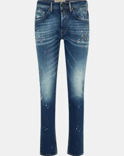 Homme Replay Jeans^Jean Aged Eco bleu moyen