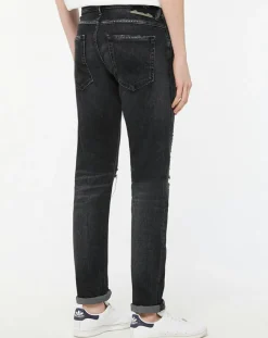 Homme Replay Jeans^Jean Broken Edge gris foncé