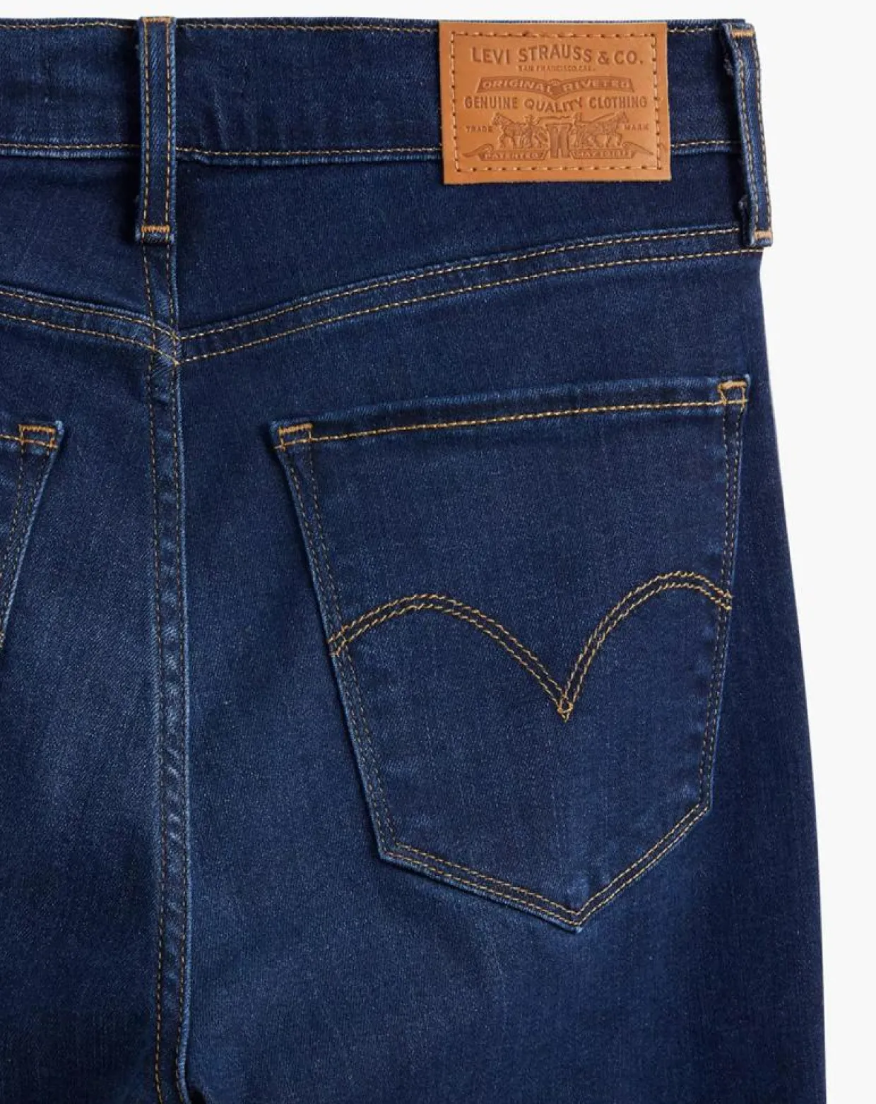 Femme Levi's® Jeans^Jean righ rise straight 724 bleu