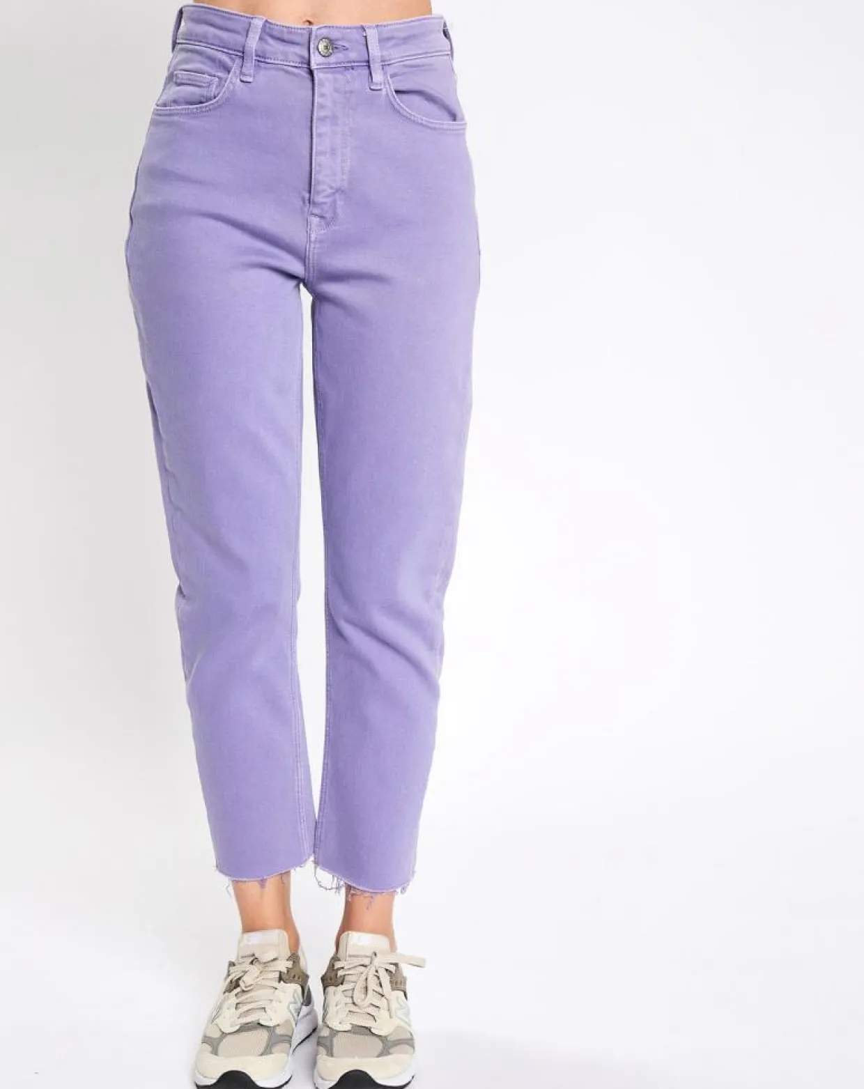 Jean 90's bord franc violet-Esprit Hot