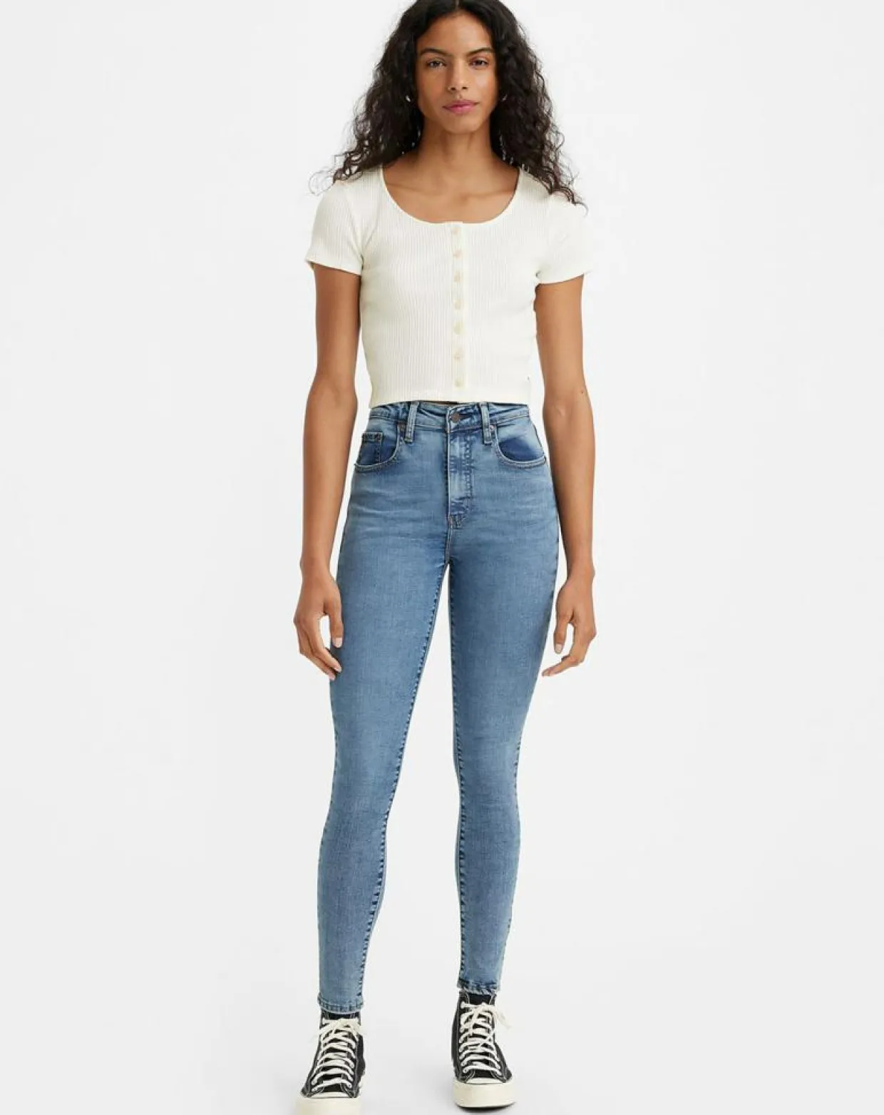 Femme Levi's® Jeans^Jean skinny 721 High Rise bleu