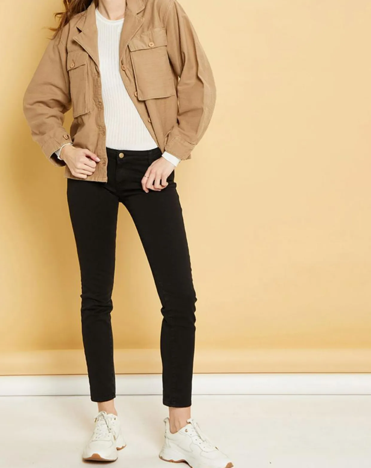 Femme Acquaverde Jeans^Jean skinny Blake noir