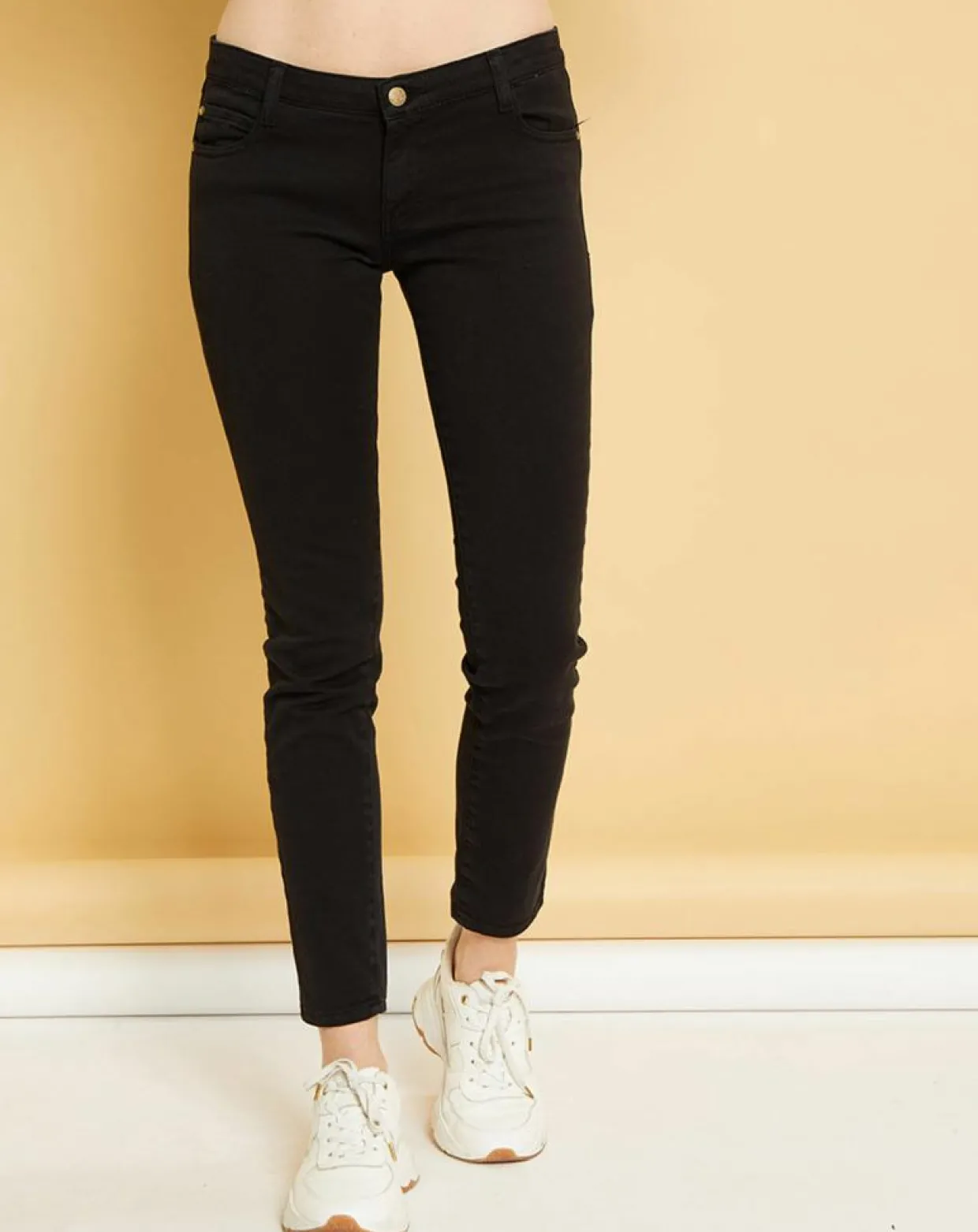 Femme Acquaverde Jeans^Jean skinny Blake noir