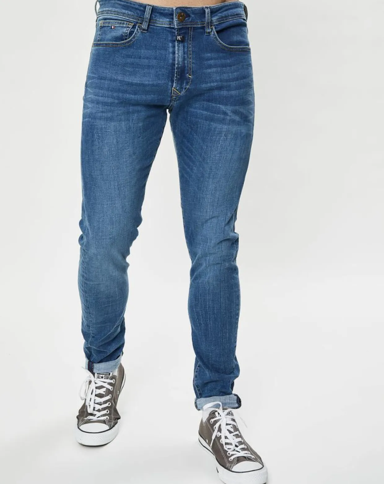 Jean Skinny Dadas bleu moyen-Kaporal 5 Outlet