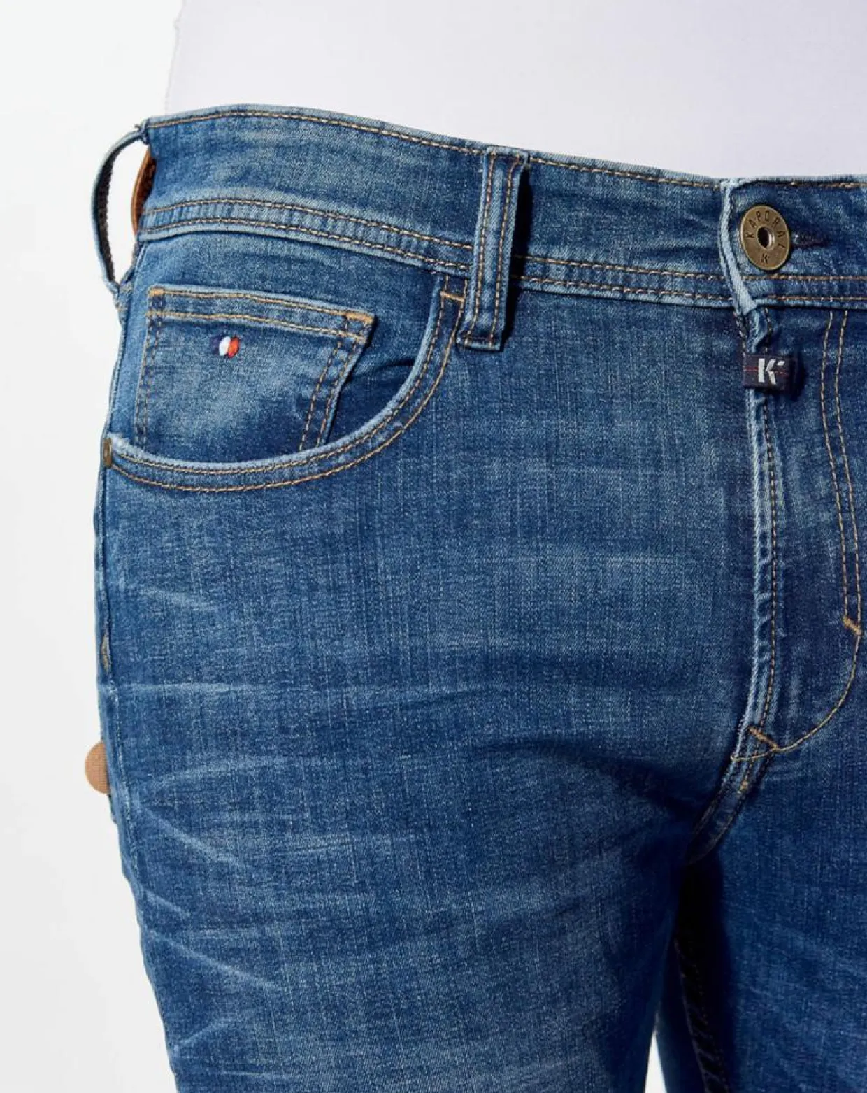 Jean Skinny Dadas bleu moyen-Kaporal 5 Outlet