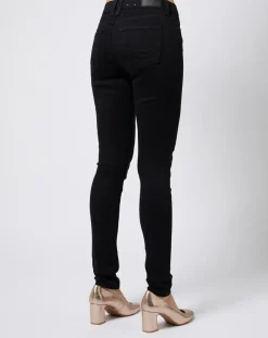 Femme Esprit Jeans^Jean Skinny en coton mélangé à teneur en stretch confortable noir