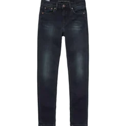 Enfant Pepe Jeans Fille^Jean skinny Pixelle taille haute bleu foncé